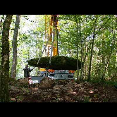 Restauration du dolmen de Rochefort-sur-la-Côte